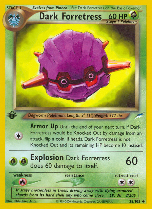 Dark Forretress 35/105 Uncommon | Neo Destiny | Pokemon Card