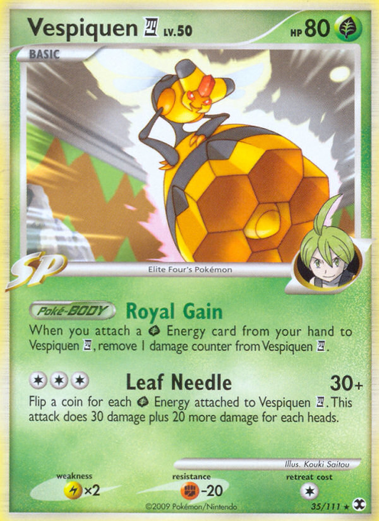 Vespiquen E4 35/111 Rare | Rising Rivals | Pokemon Card