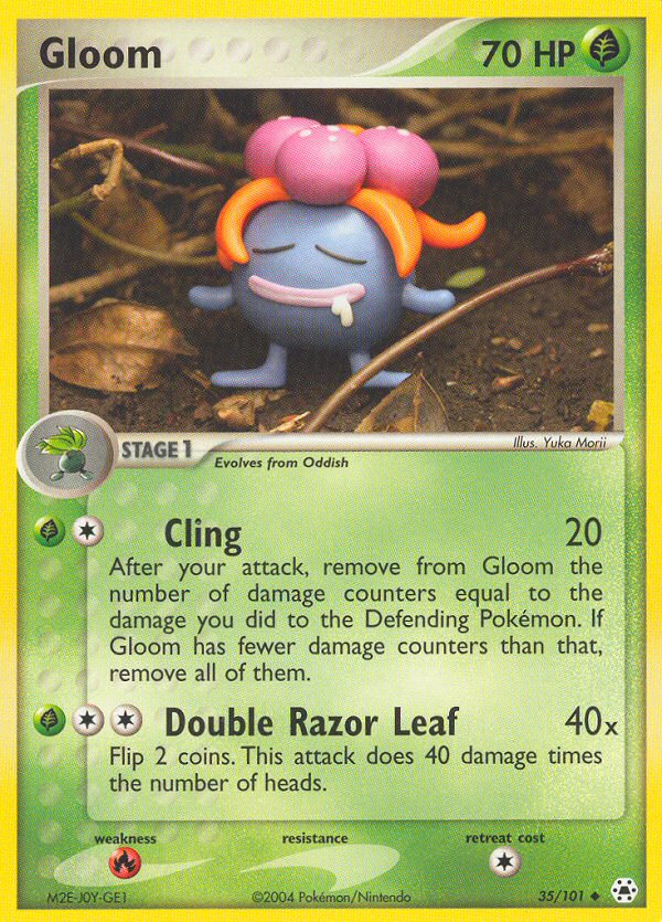 Gloom 35/101 Uncommon | Hidden Legends | Pokemon Card