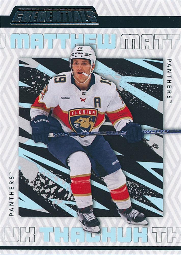 Matthew Tkachuk #36 Florida Panthers | 2023-24 Upper Deck Credentials | NHL Trading Card