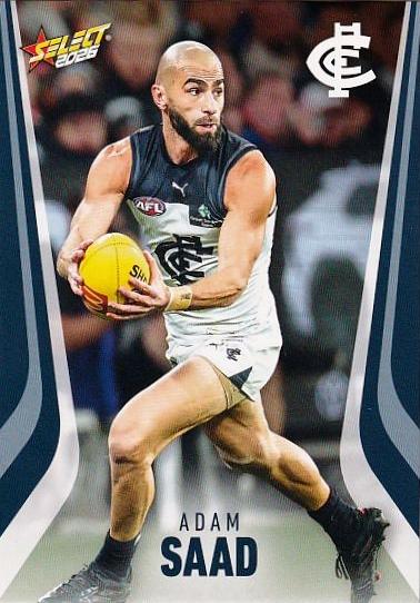 Adam Saad #36 Carlton Blues | 2026 Select AFL Footy Stars | Trading Card