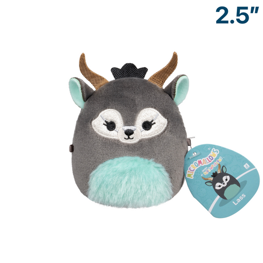 Lass the Antelope ~ 2.5" Micromallows Series 2 Squishmallow Plush