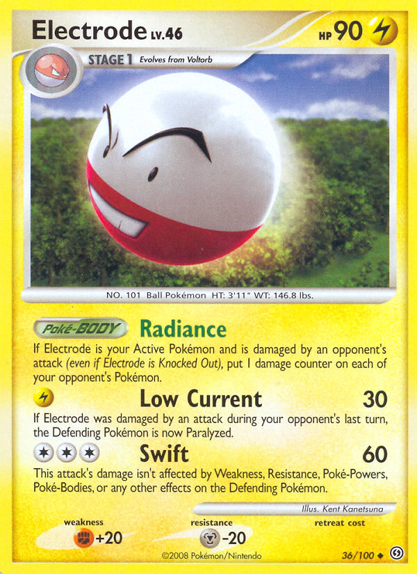 Electrode 36/100 Uncommon | Stormfront | Pokemon Card