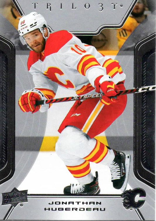 Jonathan Huberdeau #37 Calgary Flames | 2023-24 Upper Deck Trilogy | NHL Trading Card