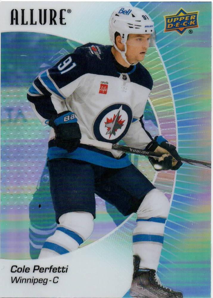 Cole Perfetti #37 Winnipeg Jets | 2023-24 Upper Deck Allure | NHL Trading Card
