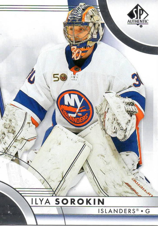 Ilya Sorokin #37 New York Islanders | 2023-24 SP Authentic | NHL Trading Card