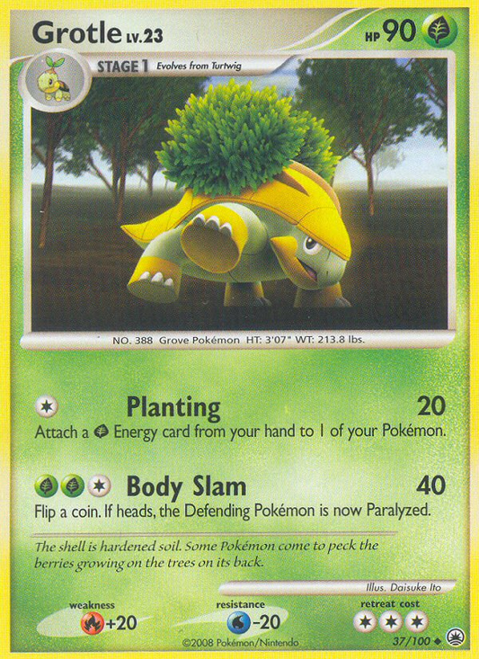 Grotle 37/100 Uncommon | Majestic Dawn | Pokemon Card
