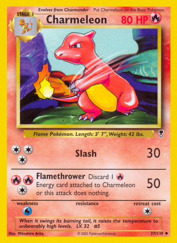 Charmeleon 37/110 Uncommon | Legendary Collection | Pokemon Card