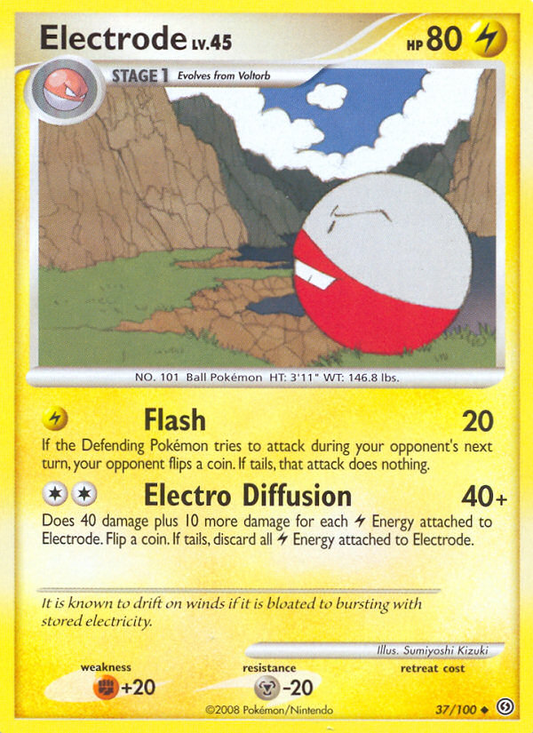 Electrode 37/100 Uncommon | Stormfront | Pokemon Card