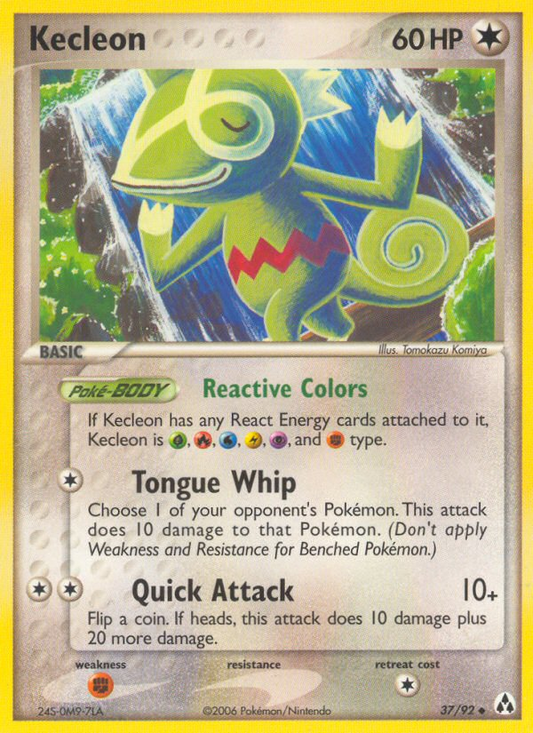 Kecleon 37/92 Uncommon | Legend Maker | Pokemon Card