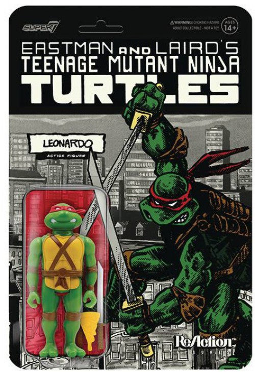 Leonardo [Mirage Variant] | Teenage Mutant Ninja Turtles | ReAction Action Figure