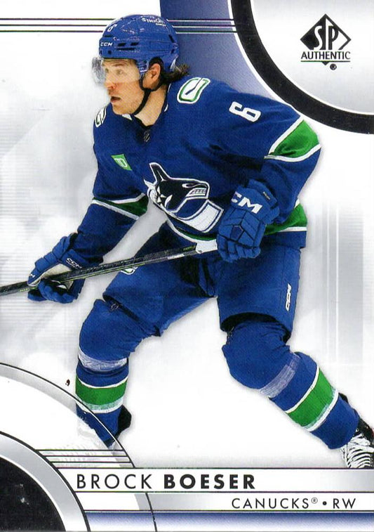 Brock Boeser #38 Vancouver Canucks | 2023-24 SP Authentic | NHL Trading Card