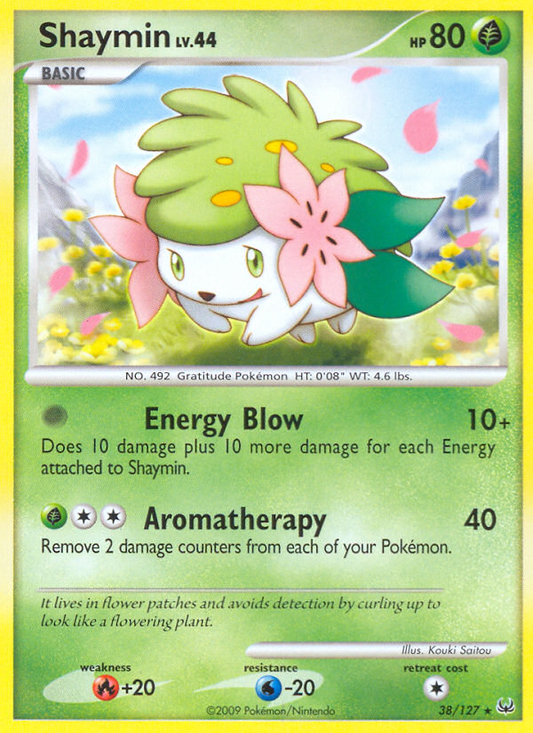 Shaymin 38/127 Rare | Platinum | Pokemon Card