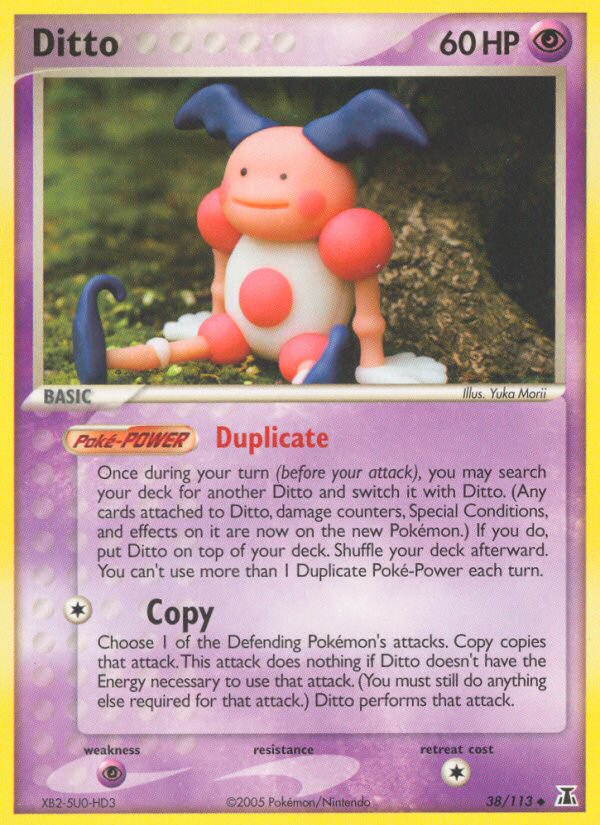 Ditto 38/113 Uncommon | Delta Species | Pokemon Card