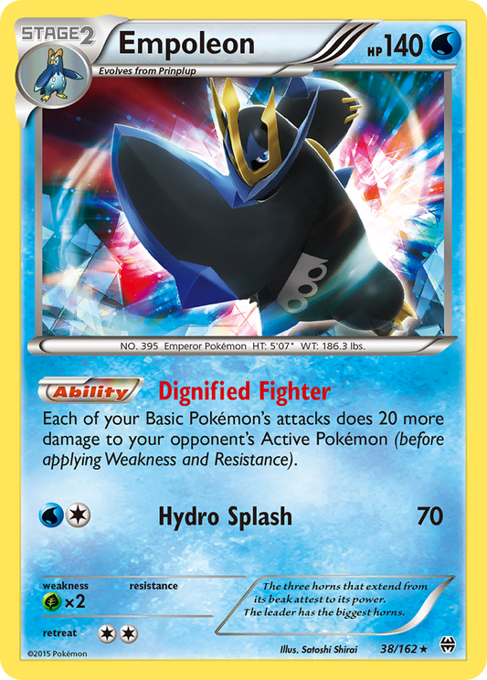 Empoleon 38/162 Rare Holo | BREAKthrough | Pokemon Card