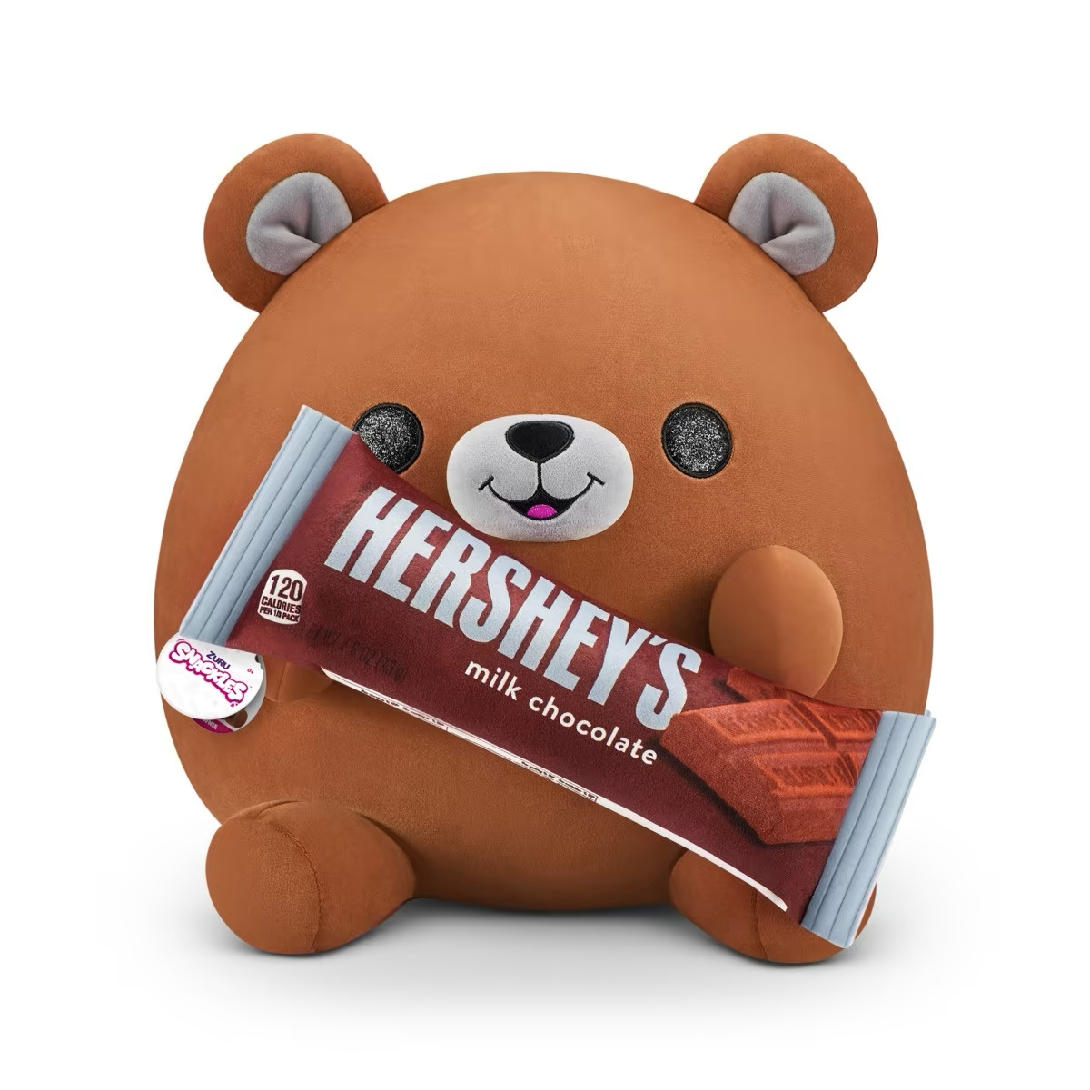 Hersheys Bear ~ Zuru Snackles Plush Super Size 14" ~ IN STOCK