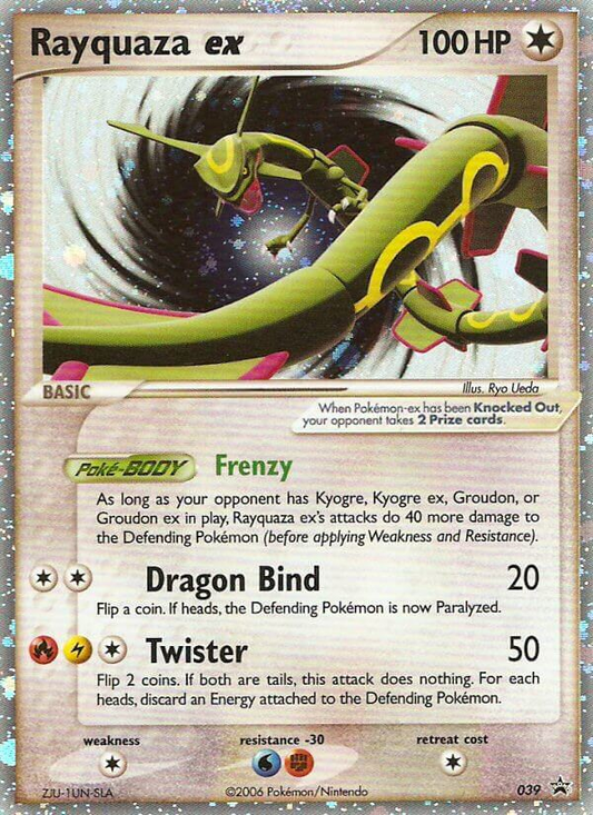 Rayquaza ex #39 Promo | Nintendo Black Star Promos | Pokemon Card