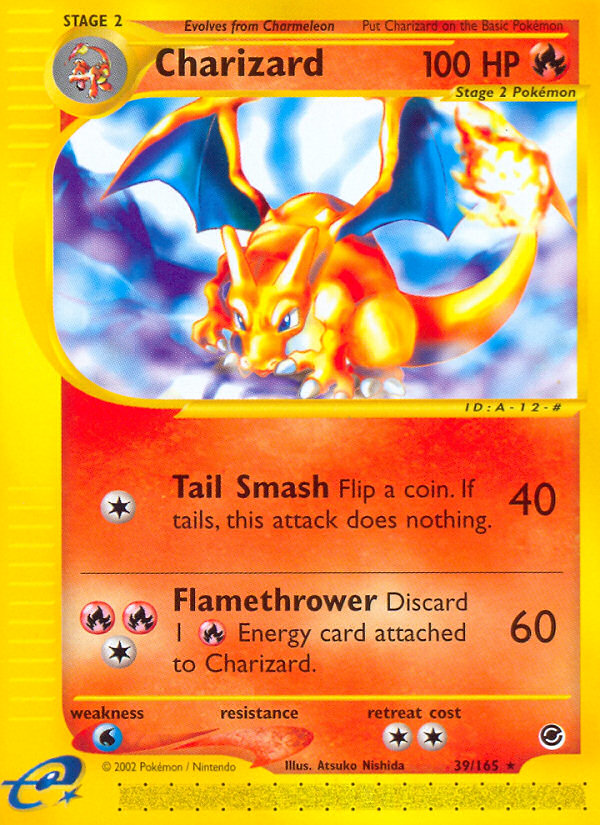 Charizard 39/165 Rare | Expedition Base Set | Pokemon Card