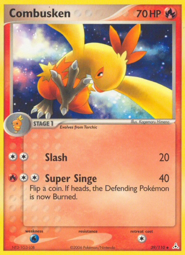 Combusken 39/110 Uncommon | Holon Phantoms | Pokemon Card