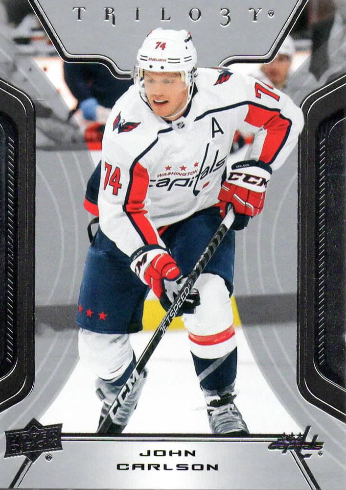 John Carlson #3 Washington Capitals | 2023-24 Upper Deck Trilogy | NHL Trading Card