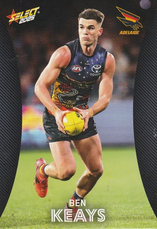 Ben Keays #3 Adelaide Crows | 2025 Select AFL Footy Stars | Trading Card