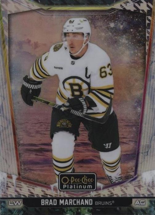 Brad Marchand #3 Boston Bruins | 2024-25 O-Pee-Chee Platinum | NHL Trading Card