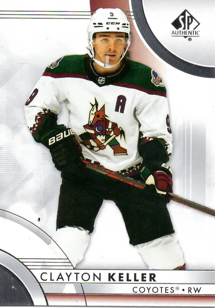 Clayton Keller #40 Arizona Coyotes | 2023-24 SP Authentic | NHL Trading Card