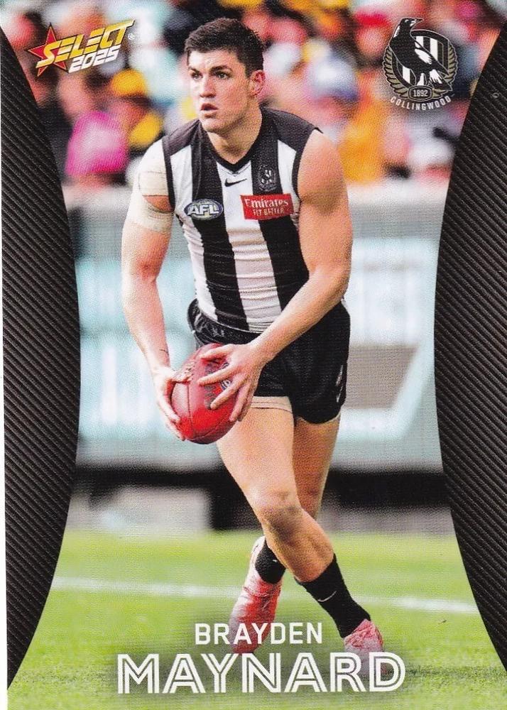Brayden Maynard #40 Collingwood Magpies | 2025 Select AFL Footy Stars | Trading Card