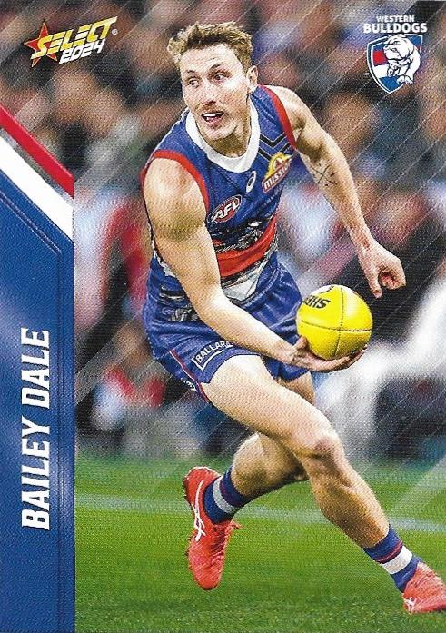 Bailey Dale #172 Western Bulldogs | 2024 Select AFL Footy Stars | Trading Card