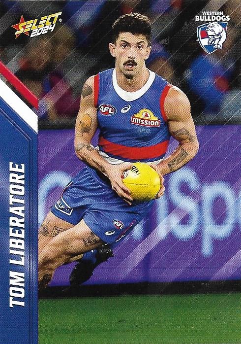 Tom Liberatore #174 Western Bulldogs | 2024 Select AFL Footy Stars | T ...