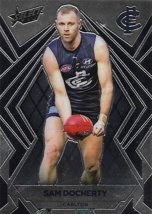 Sam Docherty #L26 Carlton Blues | Luminous 2024 Select AFL Footy Stars | Trading Card