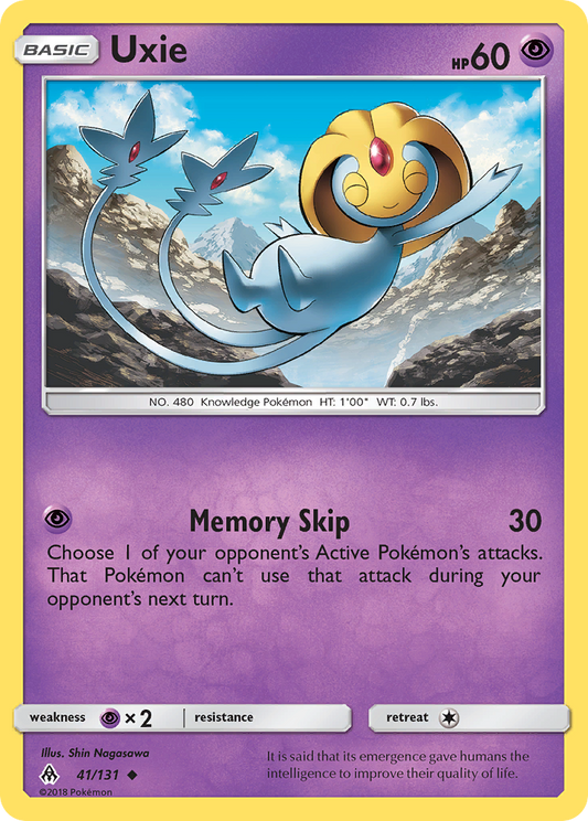 Uxie 41/131 Uncommon | Forbidden Light | Pokemon Card