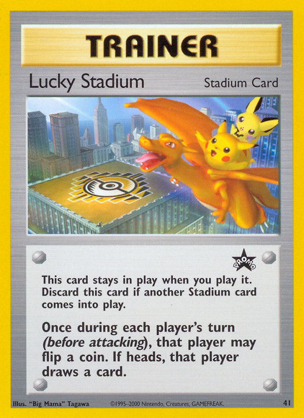Lucky Stadium 41/53 Promo | Wizards Black Star Promos | Pokemon Card