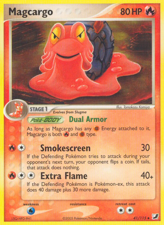Magcargo 41/115 Uncommon | Unseen Forces | Pokemon Card