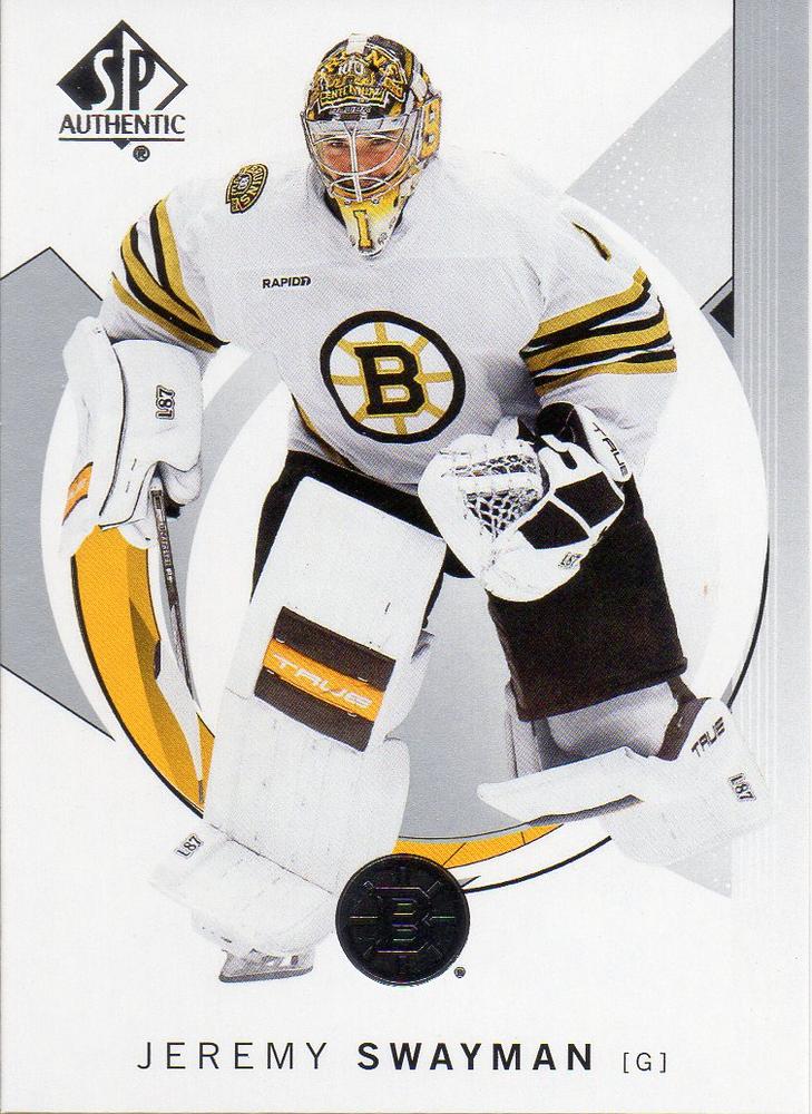 Jeremy Swayman #42 Boston Bruins | 2024-25 SP Authentic | NHL Trading Card