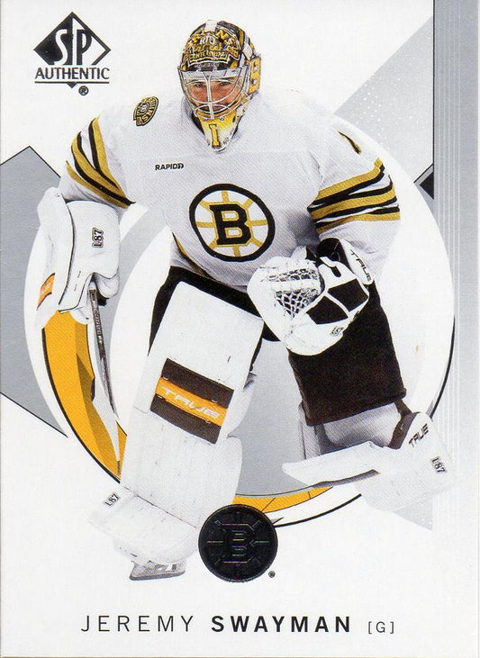 Jeremy Swayman #42 Boston Bruins | 2024-25 SP Authentic | NHL Trading Card