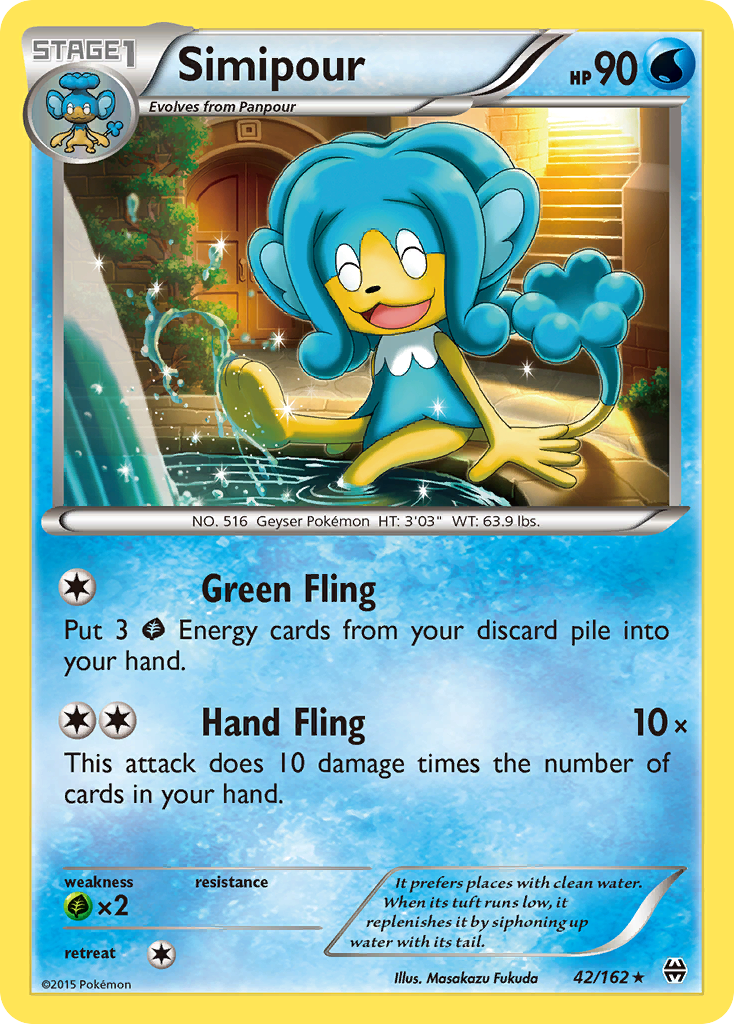 Buy Simipour Rare | BREAKthrough | Pokemon Card Australia – Brickheads ...