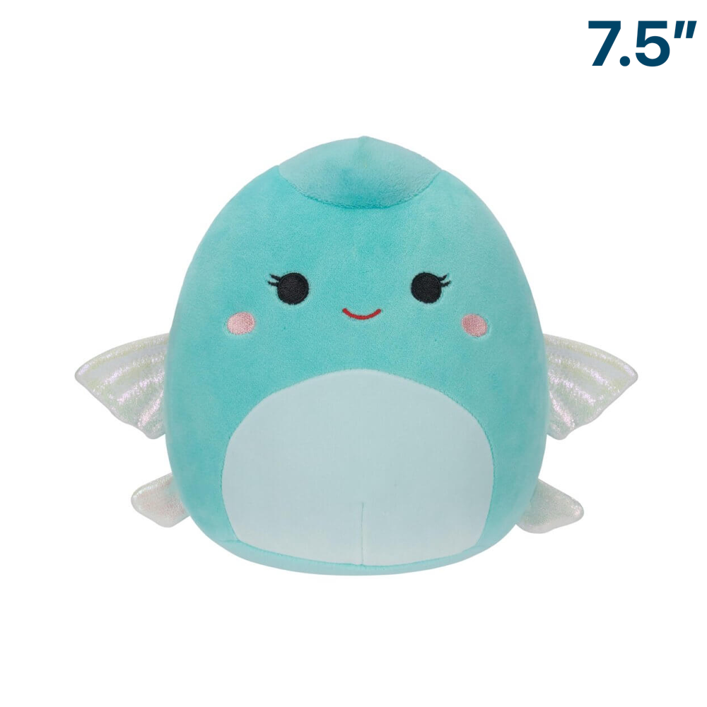 Blue Flying Fish ~ 7.5" Wave 18 C Squishmallow Plush ~ PRE-ORDER ~ Limit ONE Per Customer