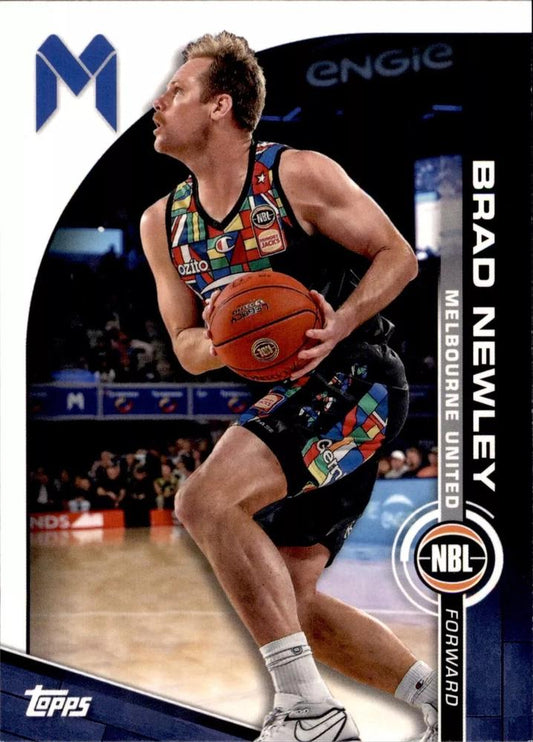 Brad Newley #43 Melbourne United | 2023-24 Topps NBL | NBL Trading Card