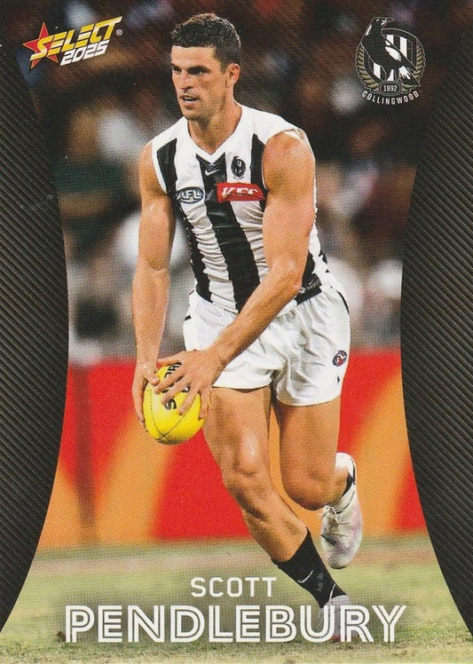 Scott Pendlebury #43 Collingwood Magpies | 2025 Select AFL Footy Stars | Trading Card