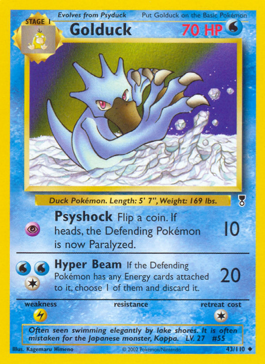 Golduck 43/110 Uncommon | Legendary Collection | Pokemon Card
