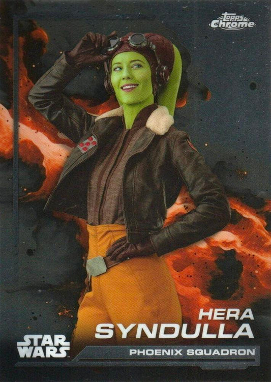 Hera Syndulla #2 | 2024 Topps Chrome Star Wars | Trading Card