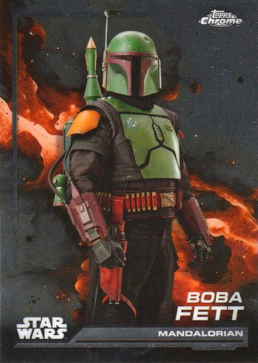 Boba Fett #19 | 2024 Topps Chrome Star Wars | Trading Card