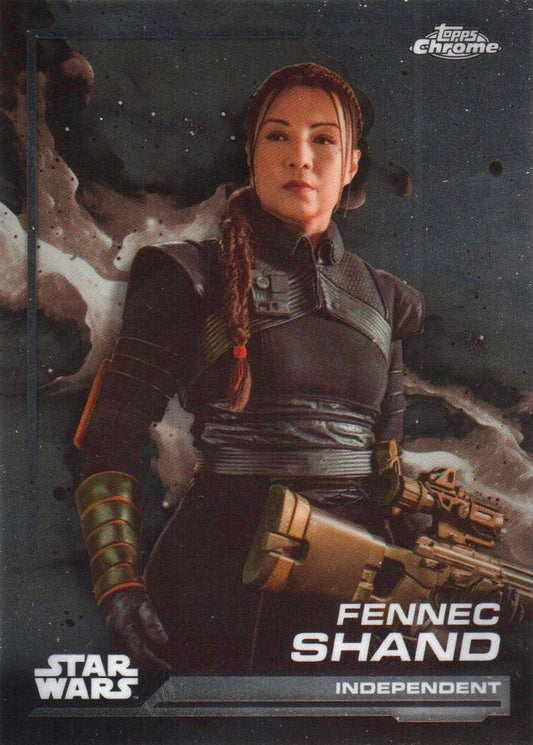 Fennec Shand #20 | 2024 Topps Chrome Star Wars | Trading Card