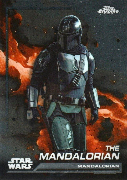 The Mandalorian #21 | 2024 Topps Chrome Star Wars | Trading Card