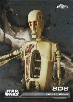 8D8 #23 | 2024 Topps Chrome Star Wars | Trading Card