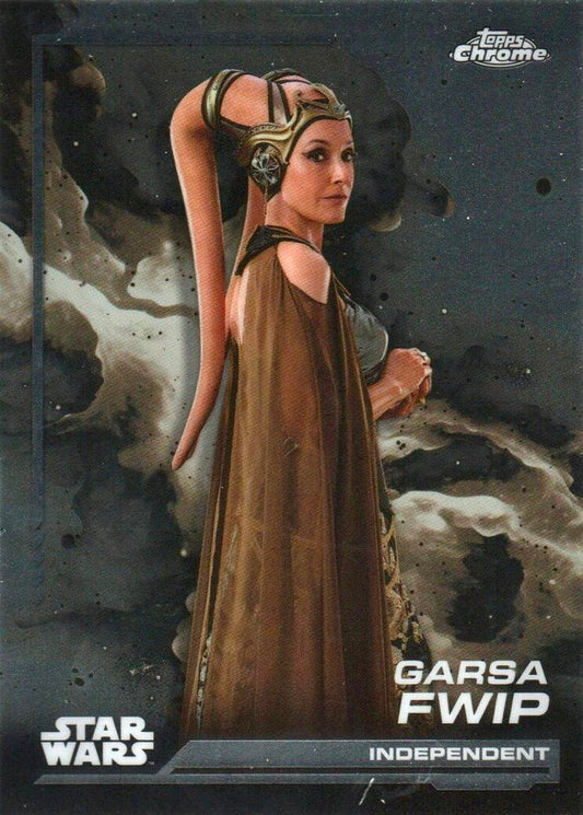 Garsa Fwip #25 | 2024 Topps Chrome Star Wars | Trading Card