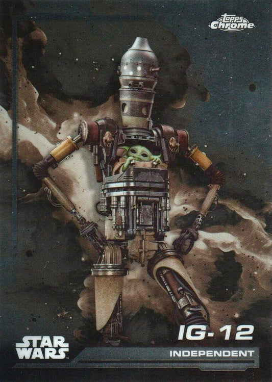 IG-12 #40 | 2024 Topps Chrome Star Wars | Trading Card