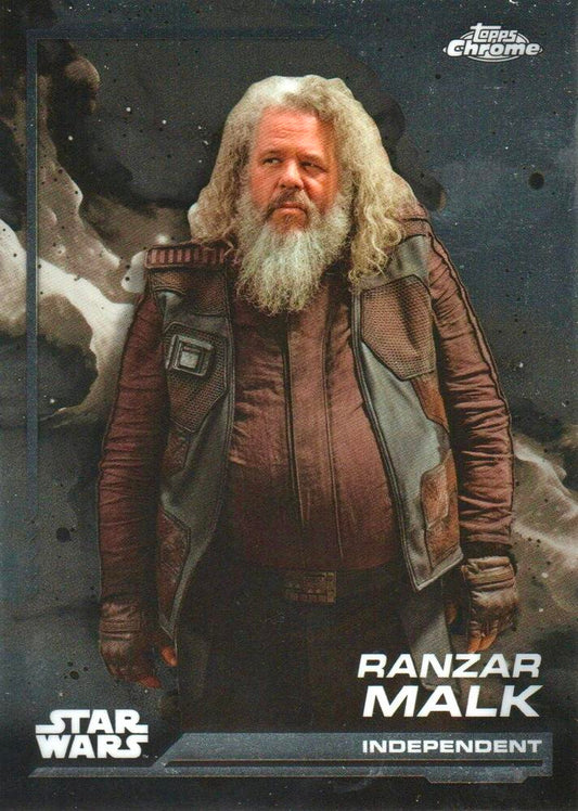 Ranzar Malk #51 | 2024 Topps Chrome Star Wars | Trading Card