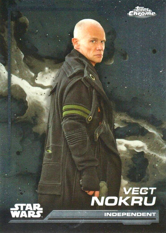 Vect Nokru #75 | 2024 Topps Chrome Star Wars | Trading Card